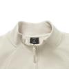 Li Ning Fitness Series Fleece Warm Lock Temperature Dry Loose Stand Collar Sweatshirt Women Sweatshirt AWDV946-3
