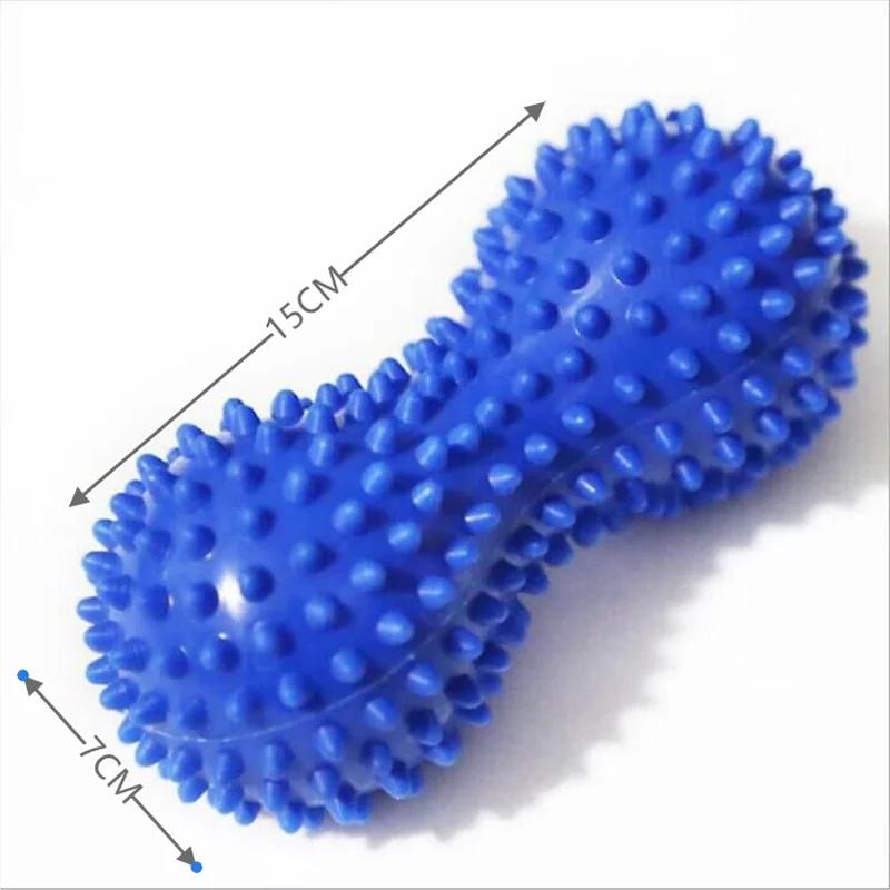 Masážní míč ve tvaru arašídů, relaxační svaly, jóga, cvičení, fitness míč pro úlevu od vyčerpání těla, rukou a nohou z PVC míče