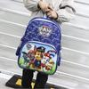 Paw Patrol Backpack Travel Bag With Side Mesh Pocket For Kids, Blue