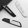 2 stuks 3D Auto Carrosserie Spatbord Zijembleem Achterklep Badge Stickers Voor Outlander Lancer 9 10 Pajero L200 EX ASX Creatief