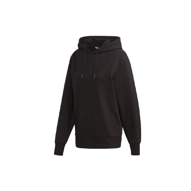 Y-3 Back Width Mixed Letter Crow Pattern Sweatshirt Men Sweatshirt Black GD5030