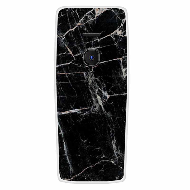 For Nokia 8210 4G Case Soft Silicone Owl Wolf Fashion Back Covers for Nokia 6300 4G Cases Lovely Painted Marble Protection Bags