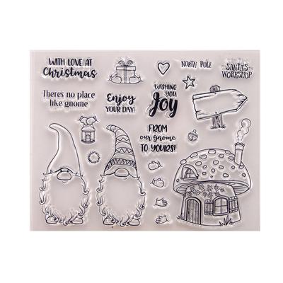 Mushroom House Transparent Clear Silicone Stamp Seal for DIY Scrapbooking/photo Album Clear Stamp