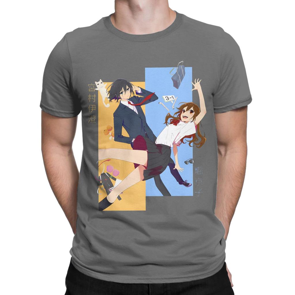 Hhorimiya Hori And Miyamura T Shirt Unisexs Pure Cotton Creative Tshirt Round Neck Tee Shirt Short Sleeve Clothes Original