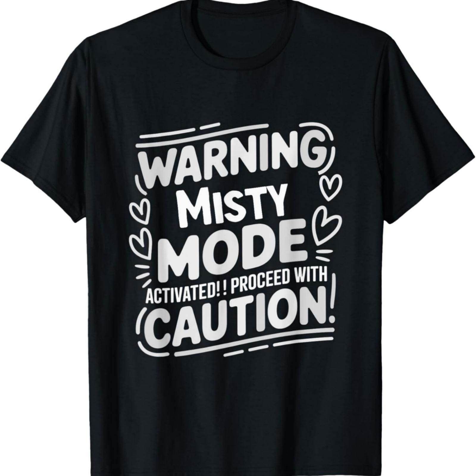 MISTY Персонализированная футболка с именем Мисти, милая, на заказ S