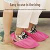 OEING Disposable Non-woven Thickened Household Indoor Shoe Covers (100-pack)