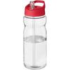 Sports Bottle with Spout Lid, 650 Ml H2O Active® "Base" Transparent