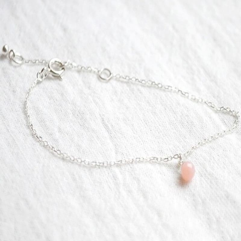 

martha in the garret vence.pink opal silver