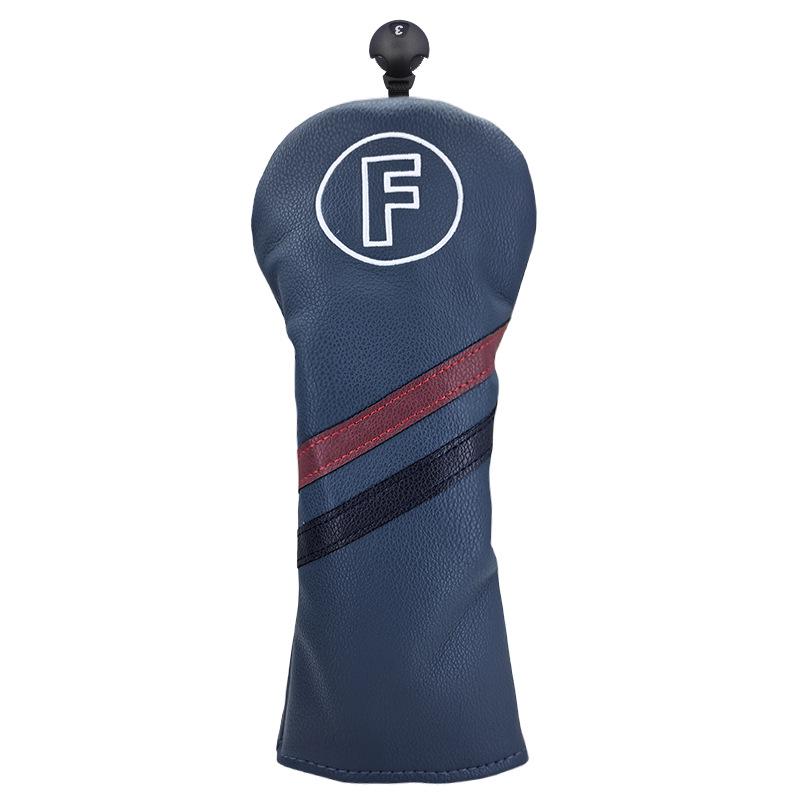 PU Leather Golf Club Protective Sleeve: Head Covers for Woods, Irons, and Putters