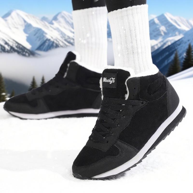 

Зимние мужские сноубутсы Удобная посадка Теплый интерьер Роскошные сноубутсы Теплые Уличные Функциональные Слипоны Водонепроницаемые Женские Ботинки 36 чёрный