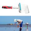 Hand Rake Garden Tool Weeding Portable Cultivator Heavy Duty Soil Tiller Gardening