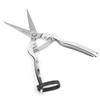 Stainless Steel Pruning Shears Gardening Tool Serrated Stainless Steel Handle for Fruit Trees and Rough Branches
