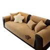 New One Piece Cute and High End Original Sofa Cushion for Autumn and Winter Teddy Fleece Anti Slip Sofa Cover Cover