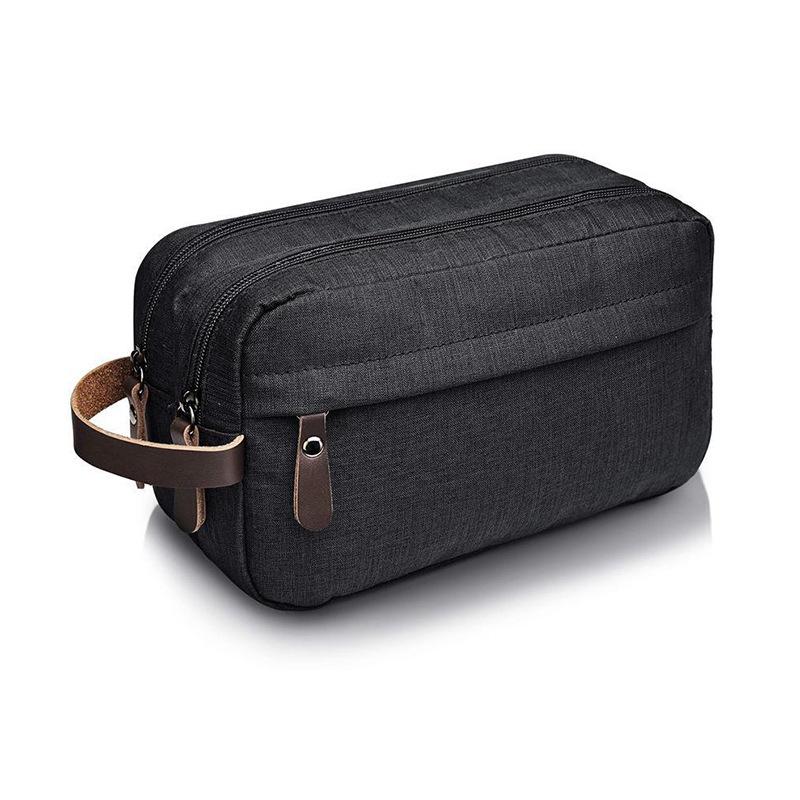 Men's Large Capacity Waterproof Toiletry Bag for Travel and Outdoor Use