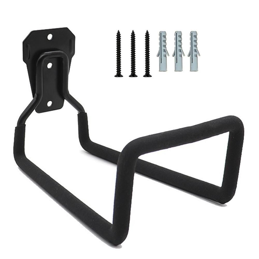 

Защищенный от ржавчины держатель для садового шланга из железа и металла, настенные крюки для гаража, для воздушного гидравлического шланга чёрный