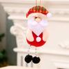 Christmas Tree Small Santa Cloth Pendant Toy