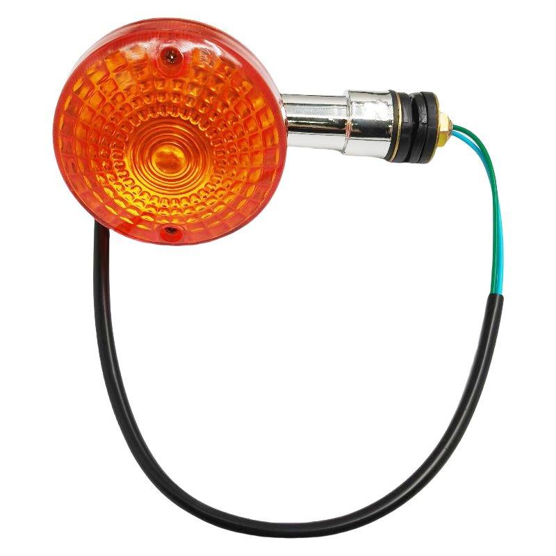 Motorcycle Turn Signals Moto Bulb Amber Lights Universal 12V Indicators Turn Signals For GN125 GS125 GN GS 125 1 Pcs