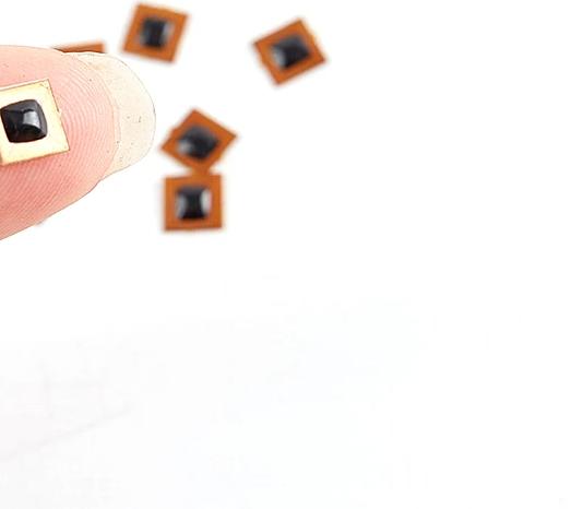 5 pezzi/set Programmabile 5*5mm Micro FPC NFC Ntag213 Etichetta Adesiva RFID 1mm Raggio di Lettura