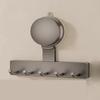 With 3/5 Hooks Storage Rack for Coat Towel Reusable Universal Hook Suction Cup Hooks  Kitchen