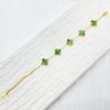 13mm Non-Fading Stainless Steel Four-Leaf Clover Bracelet for Women - Fresh Style