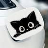 Car Sticker Accessories Poor Cat Is Stealing with Big Eyes Watch Vinyl Car Styling Cover Waterproof PVC Decals