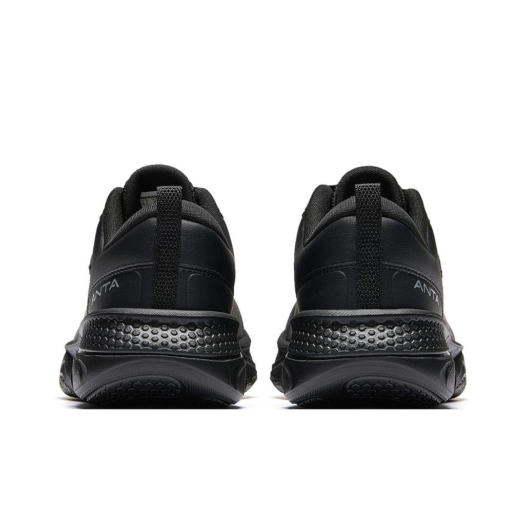 Anta Comfortable Fashionable Shock Absorbing Durable Low Top Training Shoes Women Sneakers Basic-Black 922517752-5