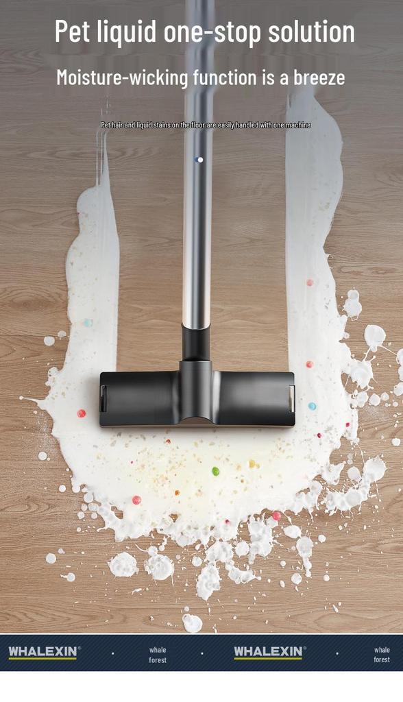 JingSen German Vacuum Cleaner: Dual-Use Wet/Dry & Large Suction for Household and Industrial Cleaning