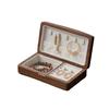 Custom Engraved Wood Jewelry Box & Storage Organizer Wedding Gift Box with 0-1L Capacity