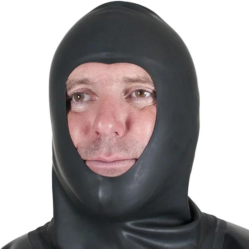 Dry Suit Hood - Latex Elastic Head Cover for Underwater Work & Cold Protection - Essential Dry Suit Accessory