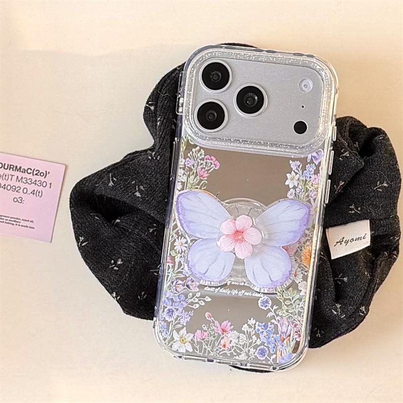 Mirror Edge Butterfly iPhone 17, 16 Pro Max/15 Pro Case iPhone 17