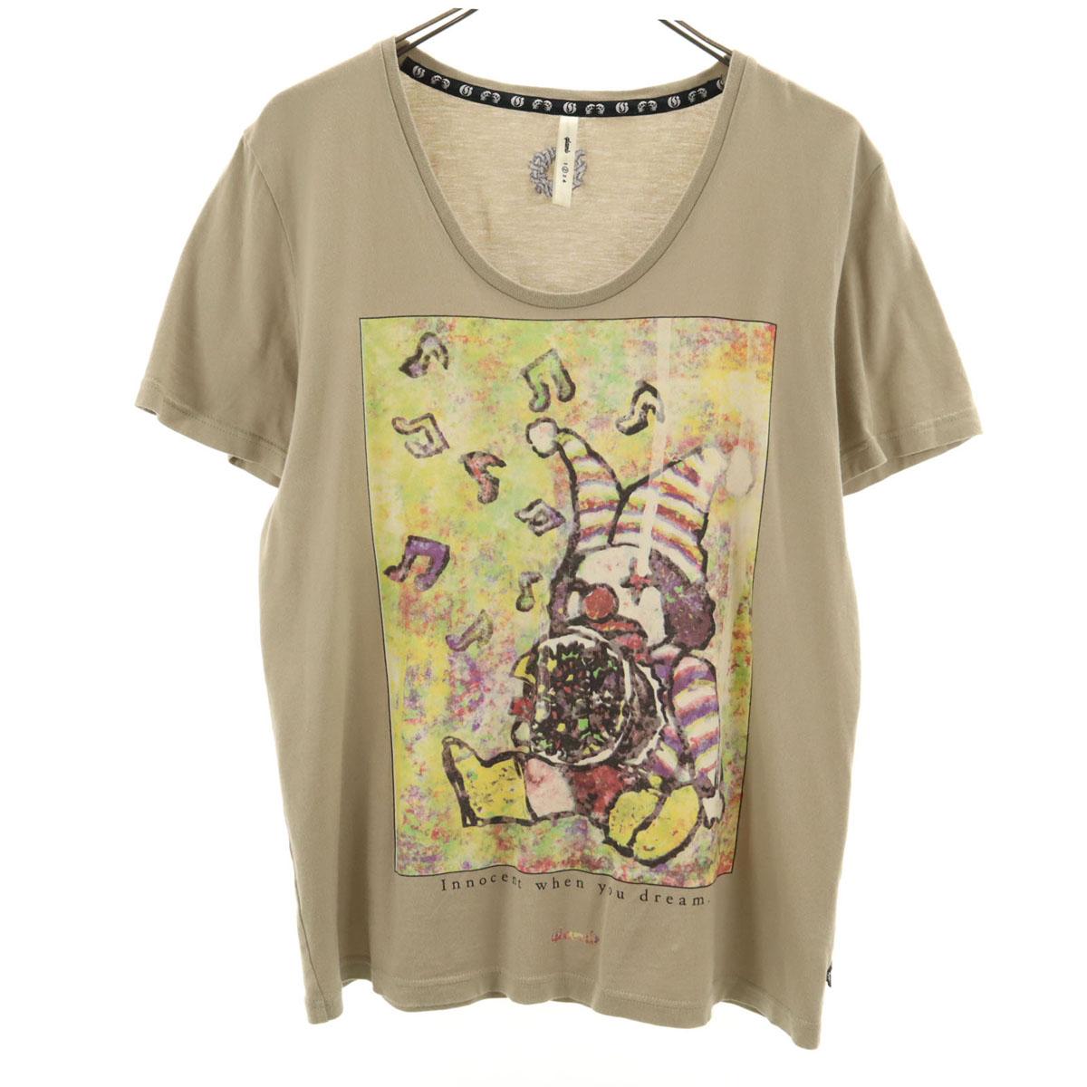 

glamb made in Japan Clown Short sleeve T-shirt 2 Gurege Women Used