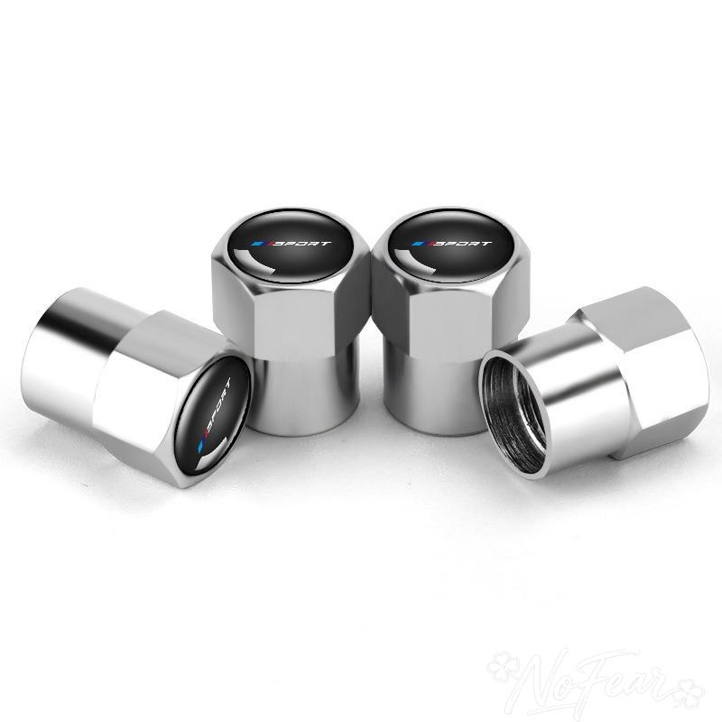 4pcs Car Metal Badge Wheel Tire Valve Caps Stem Cover For BMW M Emblem E46 E36 E34 F10 E90F30 E60 F30 E53E30 E9 E87 Accessories