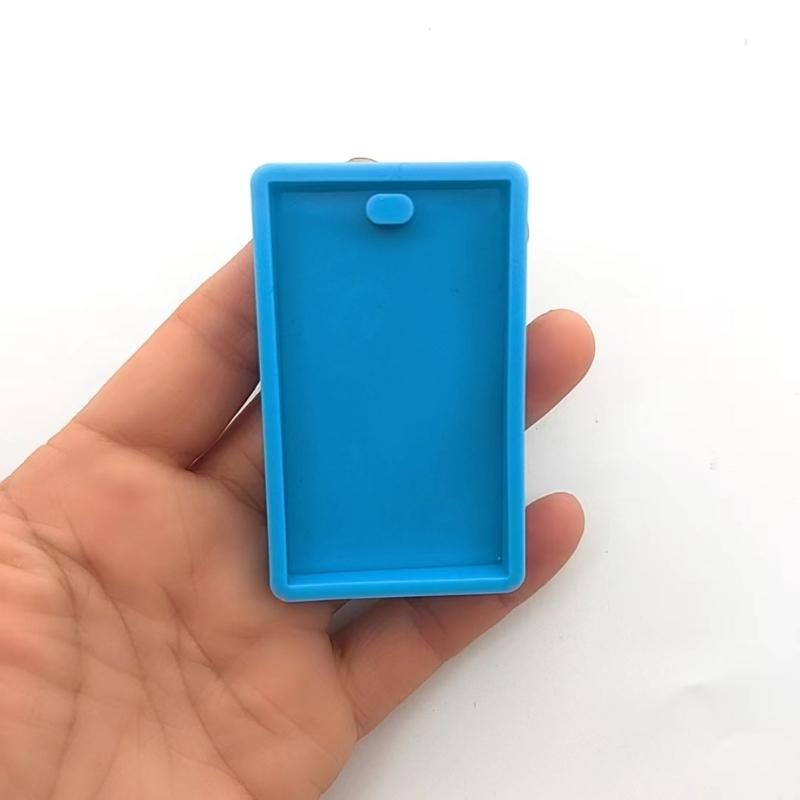 Diy Crystal Epoxy Mold Silicone Mold for Pendant Label Shape Mirror Craft Mold Silicone Mould Jewelry Making Tool