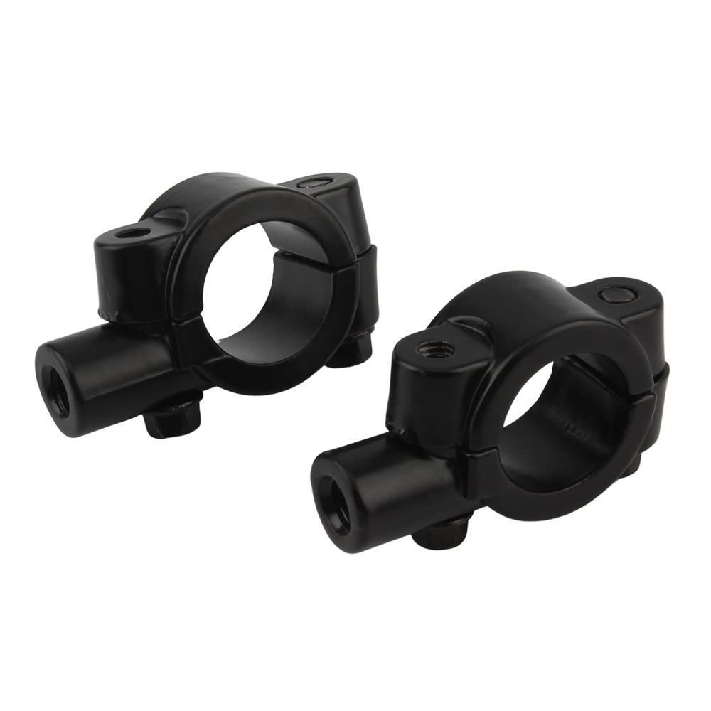 22mm Handlebar Motorcycle Motorbike Mirror Mount Clamp Rear View Mirror Holder Adapter Clamp Base 10mm 8mm Thread For KTM Yamaha