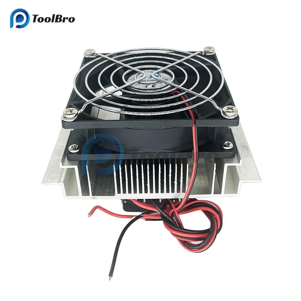 

12706 6A 12A 12V Electronic Semiconductor Refrigeration Cooler DIY Radiator Local Cooling Small Space Cooling Equipment Kit 6A 12V