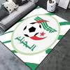 Algeria National Football Team Carpet Rug for Living Room Bedroom Home Sofa Decoration,Kids Play Non-slip Floor Mat