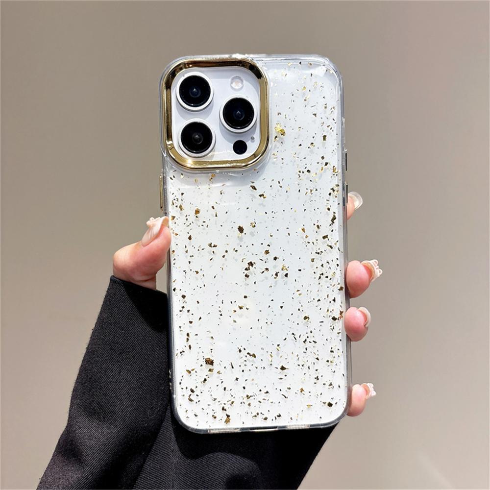 

Bling Glitter Shockproof Phone Case For iPhone 17 16 15 14 13 12 11 Pro Max Plus Air Transparent Bumper Protection Cover iPhone 16 Pro