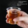 25/50pcs Disposable Transparent Dessert Plastic Cups 160170200ml Outdoor Picnic Birthday Party Supplies Kitchen Tableware Bar