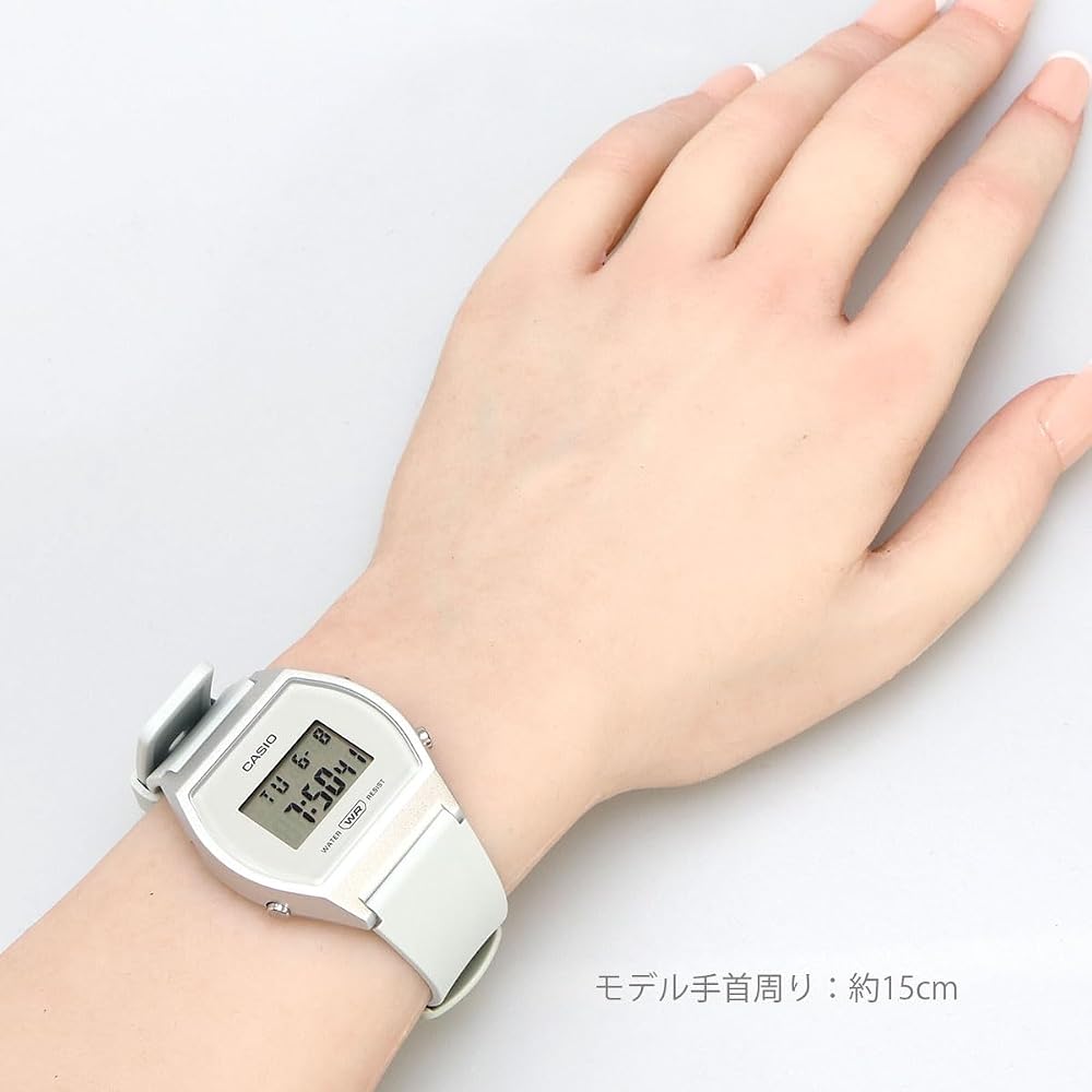 [Casio] CASIO Standard Digital Women's Watch LW-204-7A (No presentation box, simple packaging) Ice Gray x Silver (Overseas model) [Parallel import]