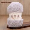 Hand Knitted Fur Yarn Long Hair  Hat Scarf DIY Wool Yarn Simulation Fur Crt Material Autumn Faion Accories