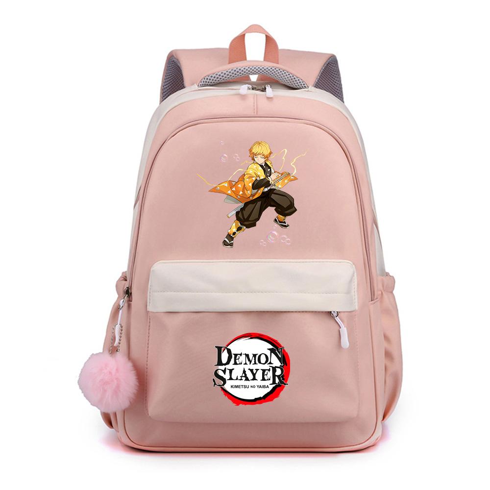 Anime Demon Slayer Printed Backpack for Teenger Student Girl Boy Schoolbag Bookbag Gift Women Large Capacity Waterproof Travel Bag Mochila
