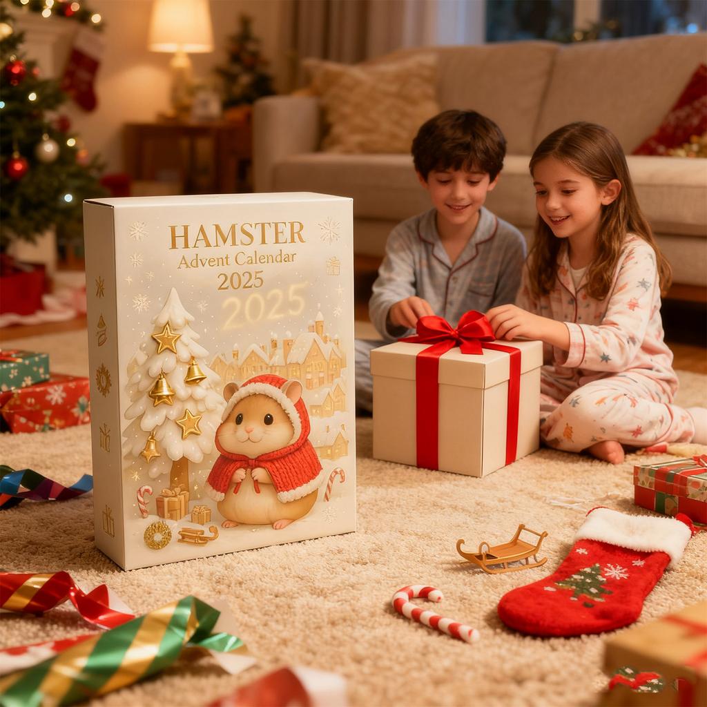 Der Countdown-Kalender enthält 24 Geschenke, einen Countdown-Kalender und ein Überraschungsgeschenk