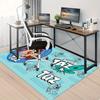 1pc Office Carpet Chair Mats Super Taz: Looney Tunes Mashup Perfect for Decorating Office Chairs, Living Rooms, Or Bedrooms,Polyester Carpet