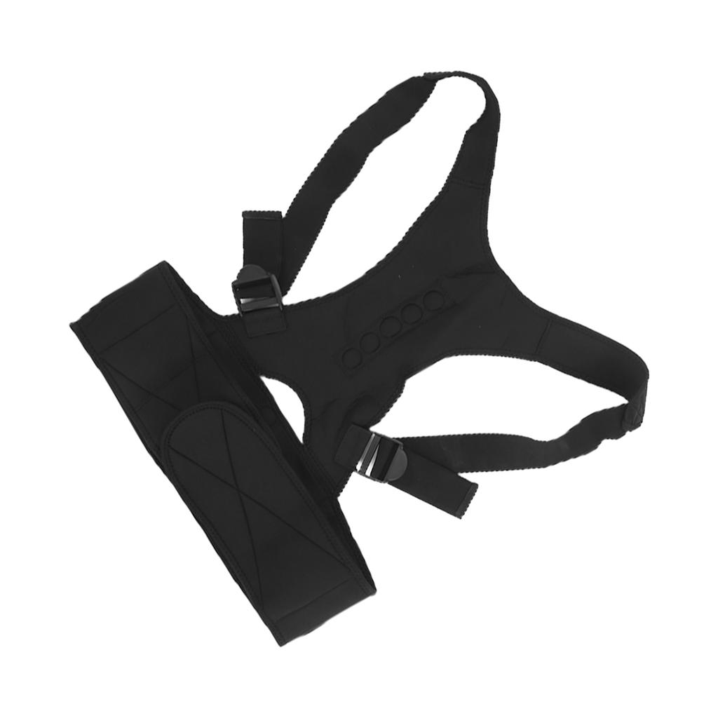 Back Brace Posture Corrector Comfortable Breathable Body Trainer for Adults ChildrenBlack M