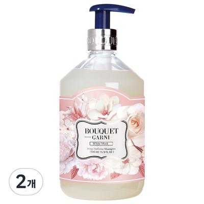 Deep Perfume Shampoo White Musk, 500ml, 2 Units