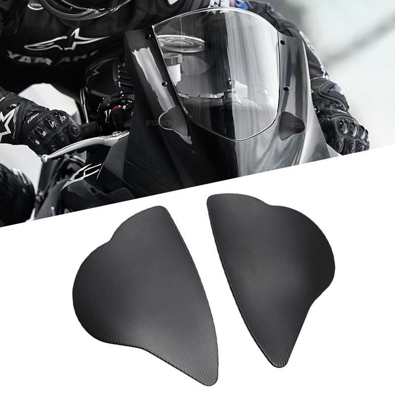 For YAMAHA R6 2017-2023 Motorcycle Windshield Drive Eliminator Mirrors Hole Cover R7 2022-2023 2021 2022 Rearview Mirror Base