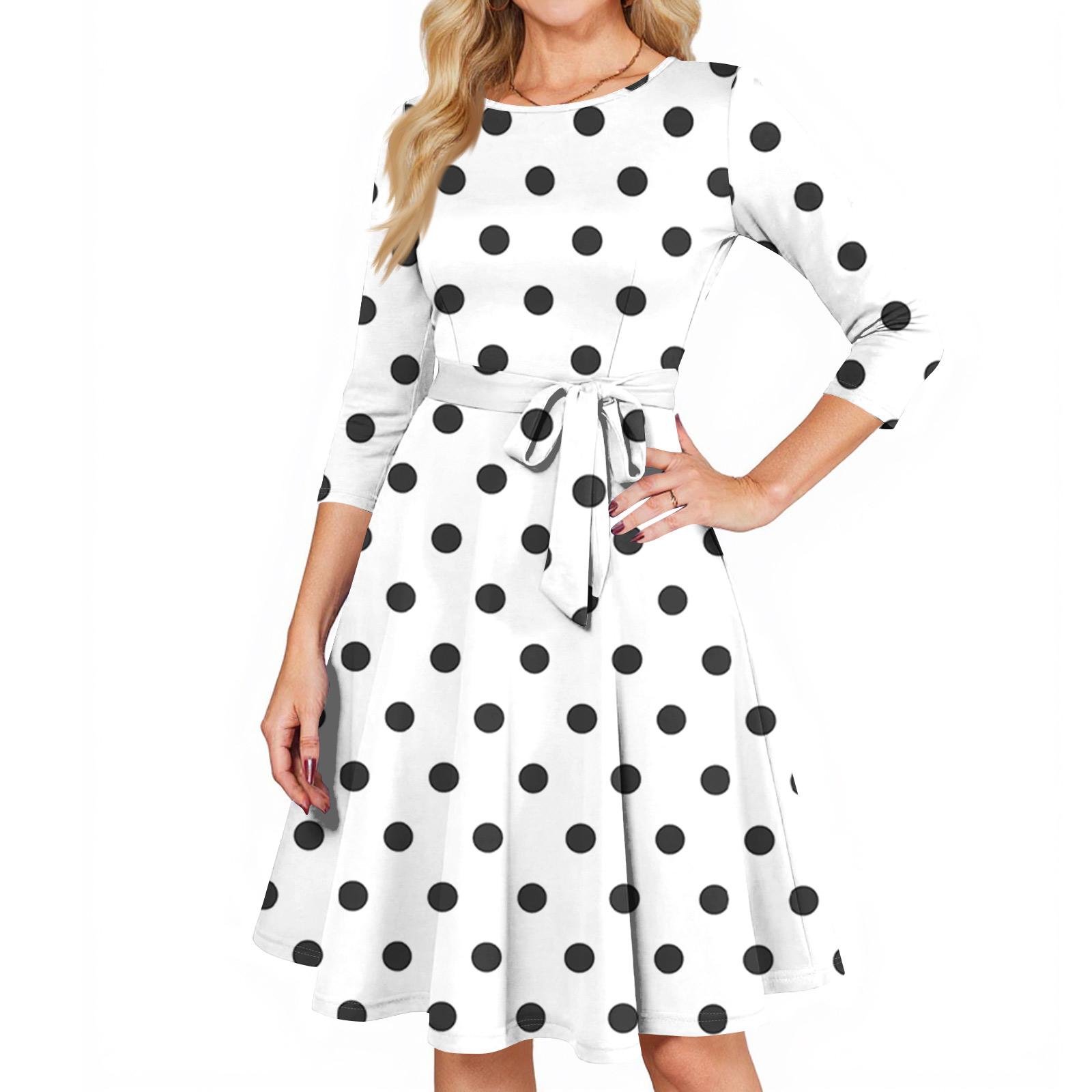 

Женские коктейльные платья с рукавом 3/4, винтажное платье для гостьи на свадьбу M белый