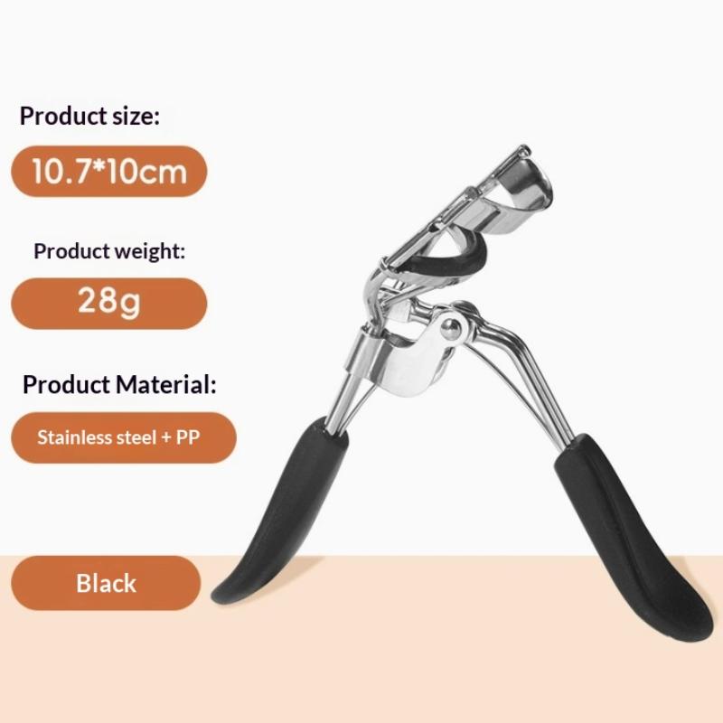 Makeup Eyelash Curler For Women Long-Lasting Eyelashes Curling Eyelash Aid Lash Brush Eye Makeup Tool