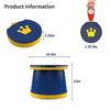 New 2-in-1 Children's Folding Toilet Portable Children's Travel Toilet Car Baby Toilet Potty Training Seat Suitable for Camping