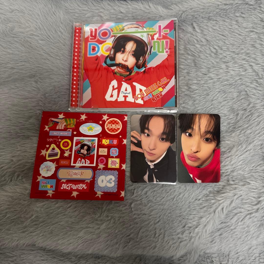Used NCT WISH Riku Trading Card Edition mu-mo Exclusive